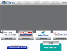 Tablet Screenshot of gruporomena.com